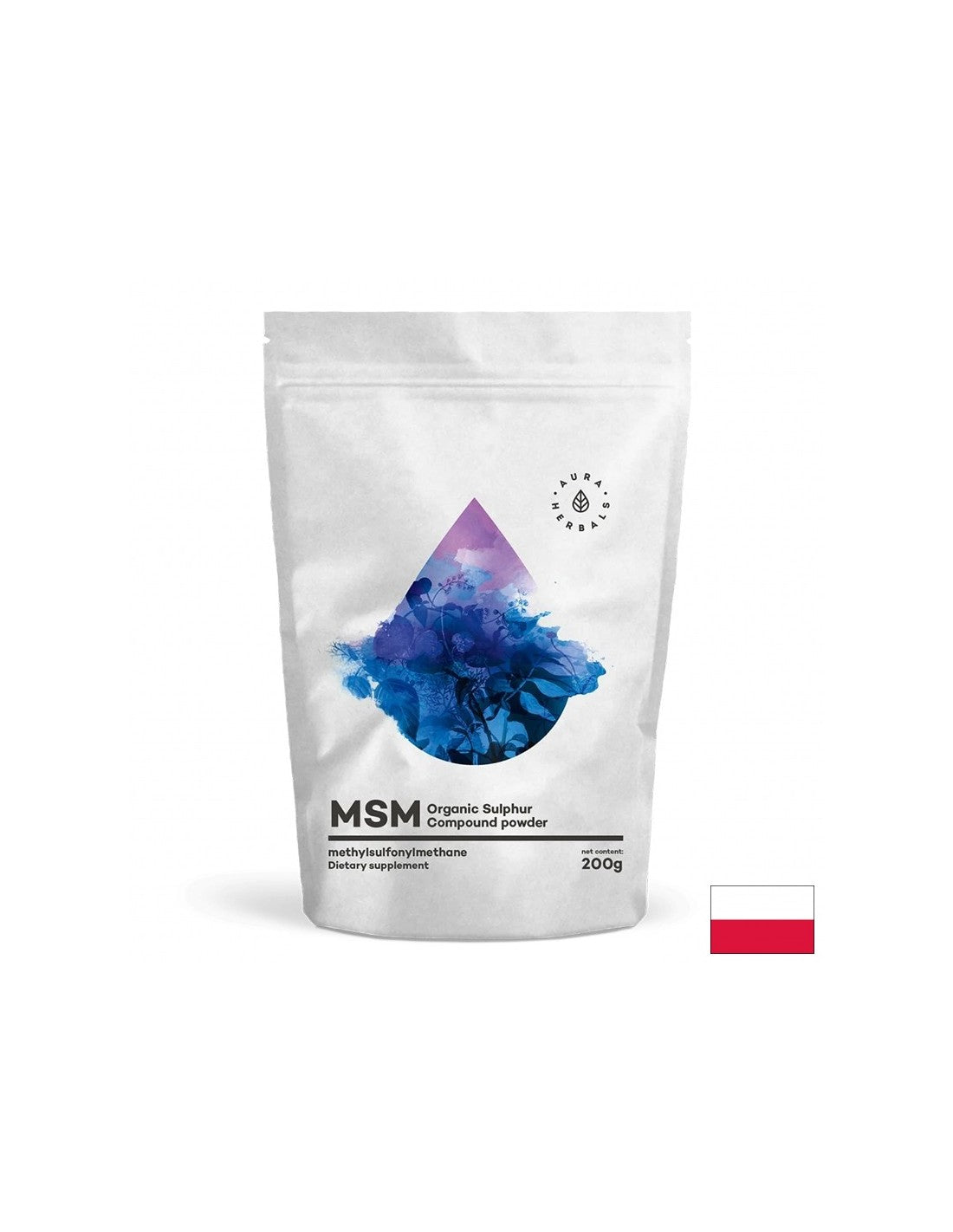 Kosti a kĺby - MSM (metylsulfonyl metán), 200 g prášku