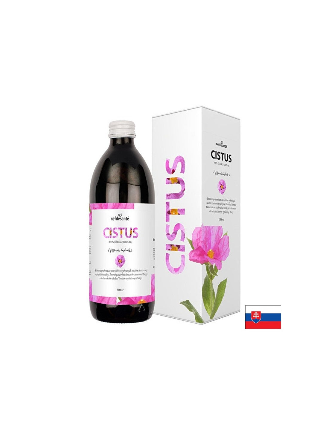 Cistus Juice - Imunity and Heart Health, 500 ml, 10 dávok