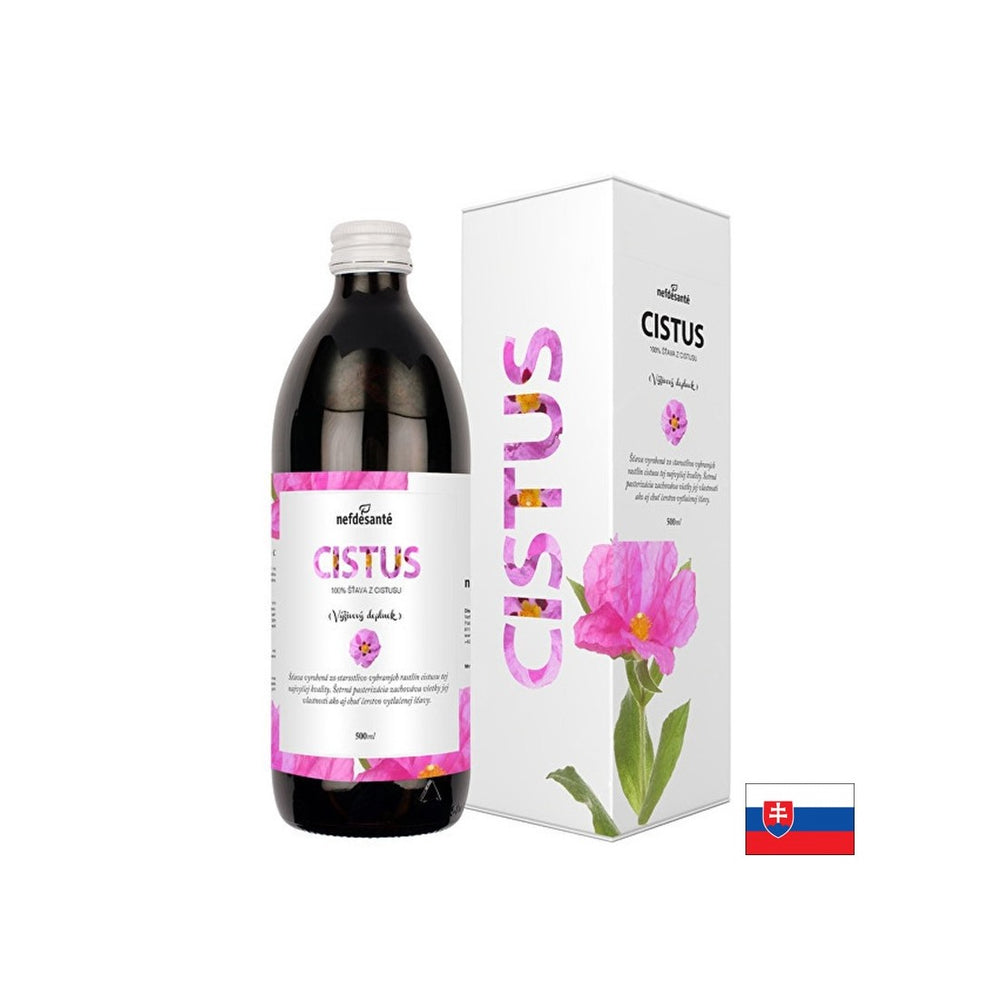 Cistus Juice - Imunity and Heart Health, 500 ml, 10 dávok