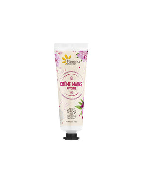 Hand cream with peony extract, Shea butter and Aloe Vera, 30 ml Fleurance Nature - Nutra Best Europe