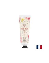 Krém na ruky s Damašenou Rose Kvetinová voda, bambucké maslo a aloe vera, 30 ml fleurancia príroda