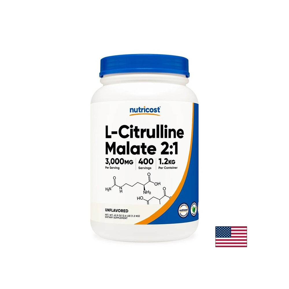 L -citrullín (Malate) - vytrvalosť a regenerácia svalov, prášok 1,2 kg