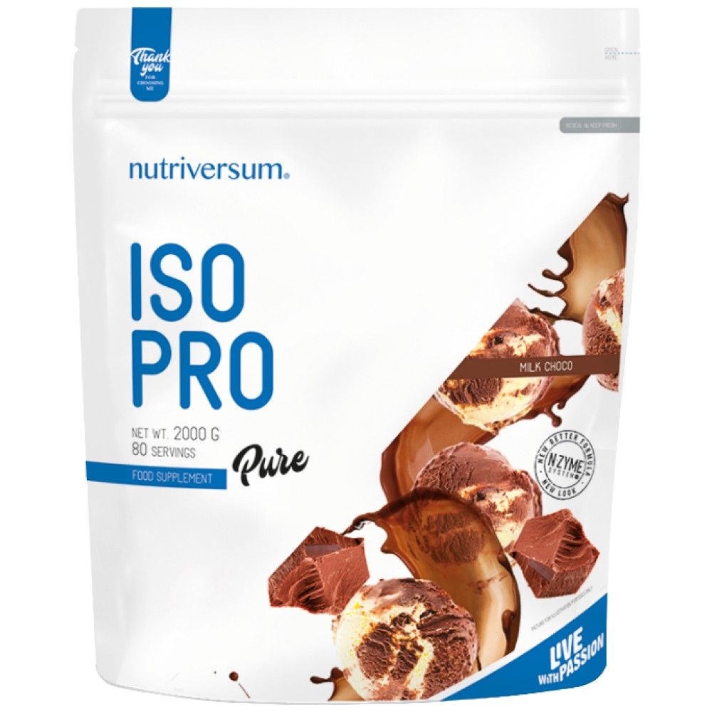 ISO Pro Pure Whey | Izolát pomocou systému N -Zyme - 2000 gramov