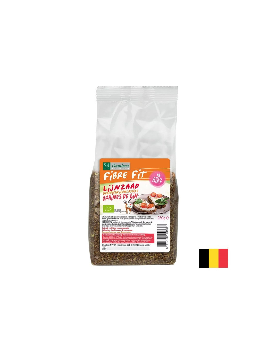 Rozdrvené ľanové semeno, 250 g