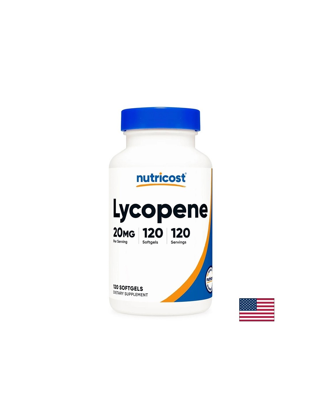 Lykopén a vitamín E - bunková ochrana a antioxidačná aktivita, 20 mg x 120 Softgel kapsuly