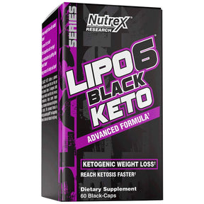 Lipo 6 Black / Keto - 60 capsules - Nutra Best Europe