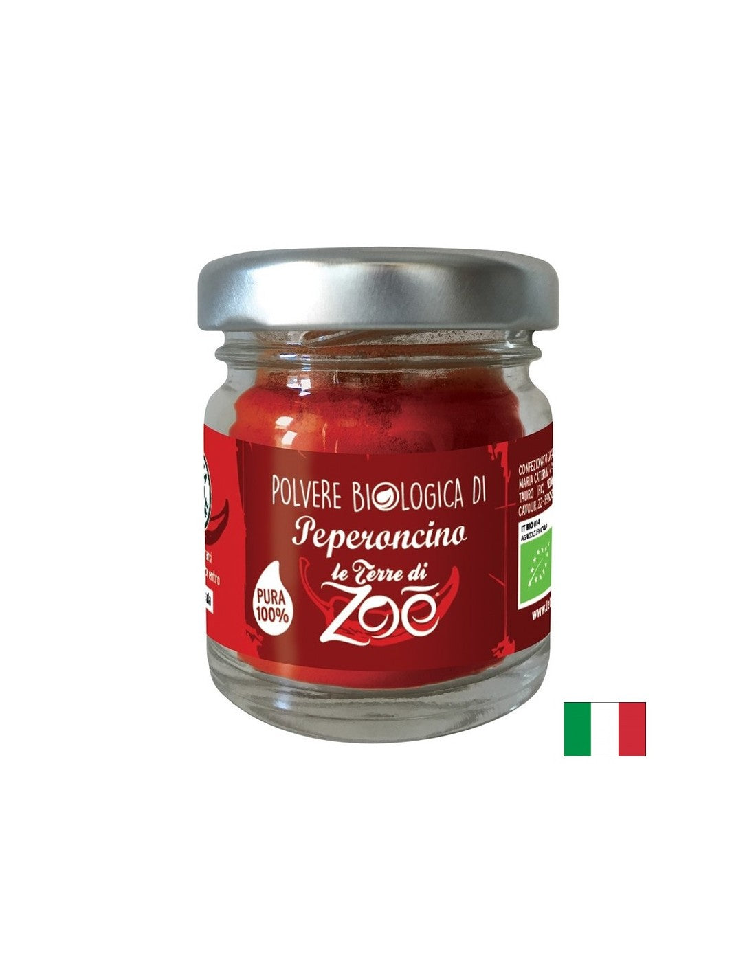 Organické vločky z červenej papriky, 100 g
