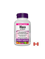 Maca pre ženy x 60 kapsúl <tc>Webber Naturals</tc>