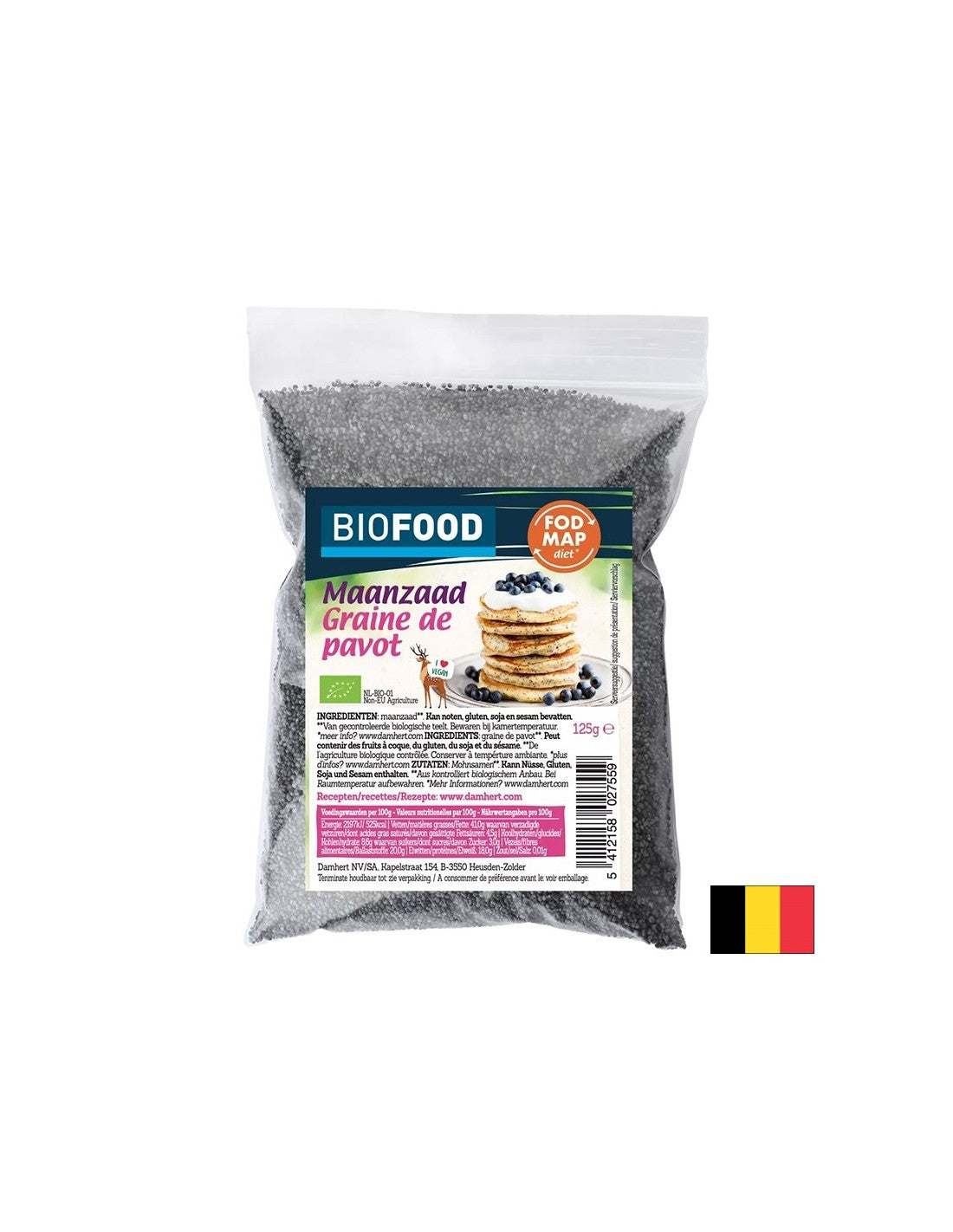 Makské semená organické, 125 g