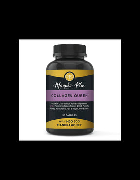 Beauty formula for hair, skin and nails - With manuka honey, collagen and hyaluronic acid, 30 capsules - Nutra Best Europe