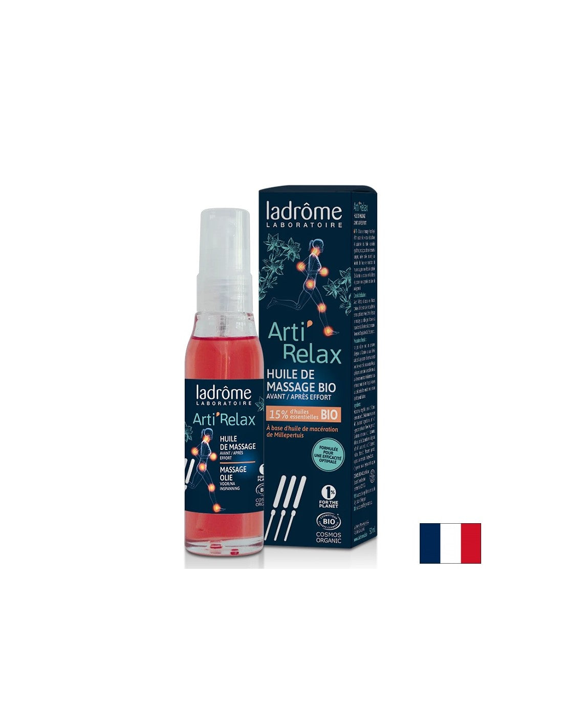 Arti'relax masážny olej, ekologický, 50 ml