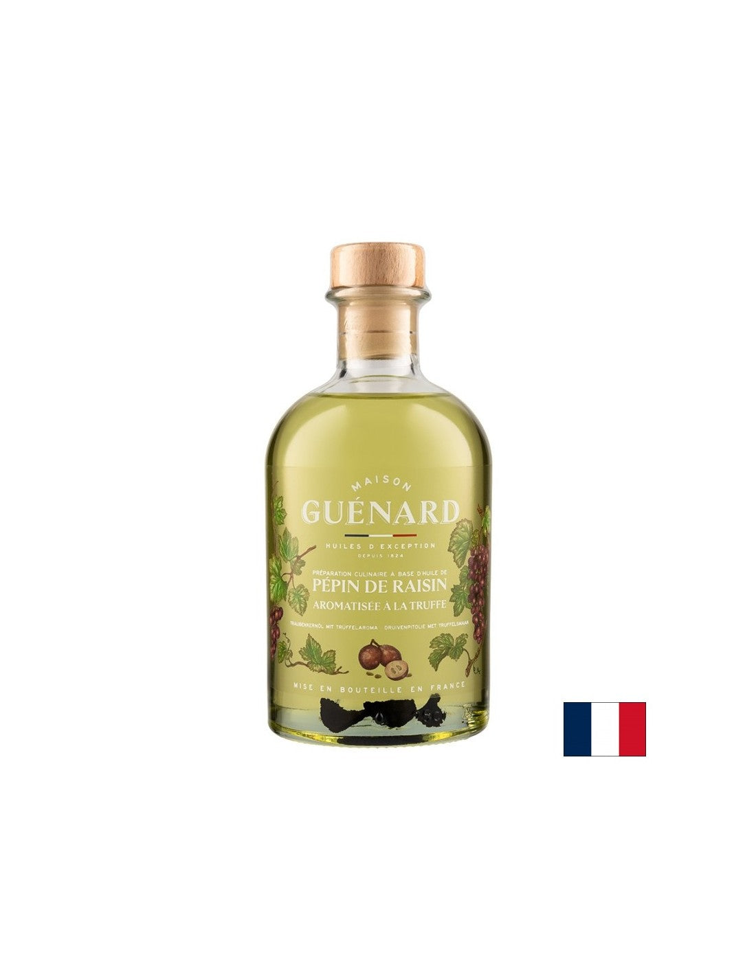 Olej z hrozna s príchuťou hľuzovky, 240 ml
