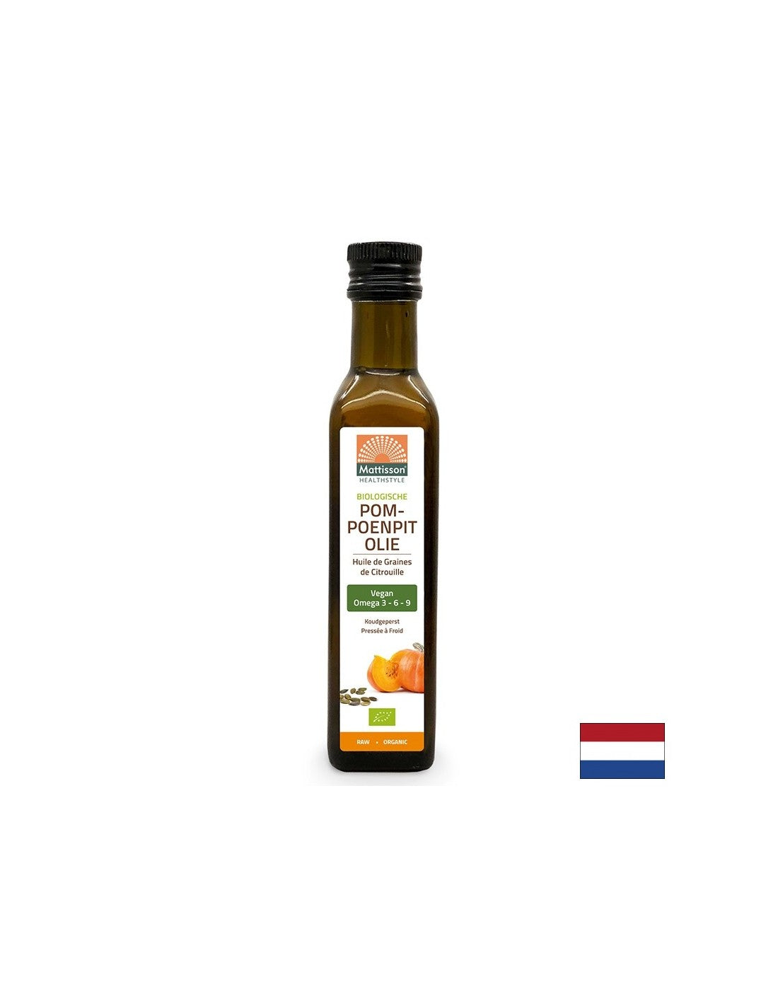 Olej z tekvicového semena (za studena, organické), 250 ml