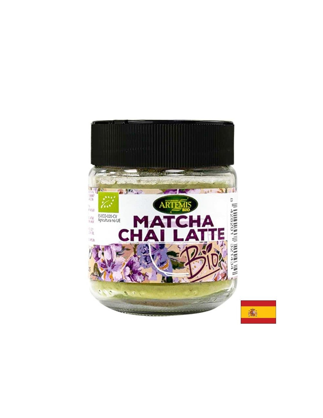 Pre arómy nápojov - bylinná zmes matcha chai latte - s matcha, muškátovým orieškom a iným organickým korením, 60 g, prášok