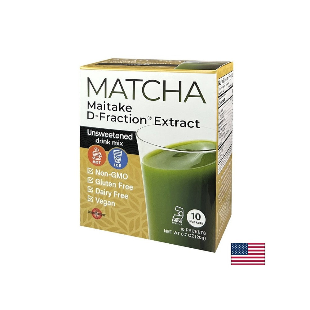Matcha s Maitake Extrakt D-Fraktion®, 10 vreckov