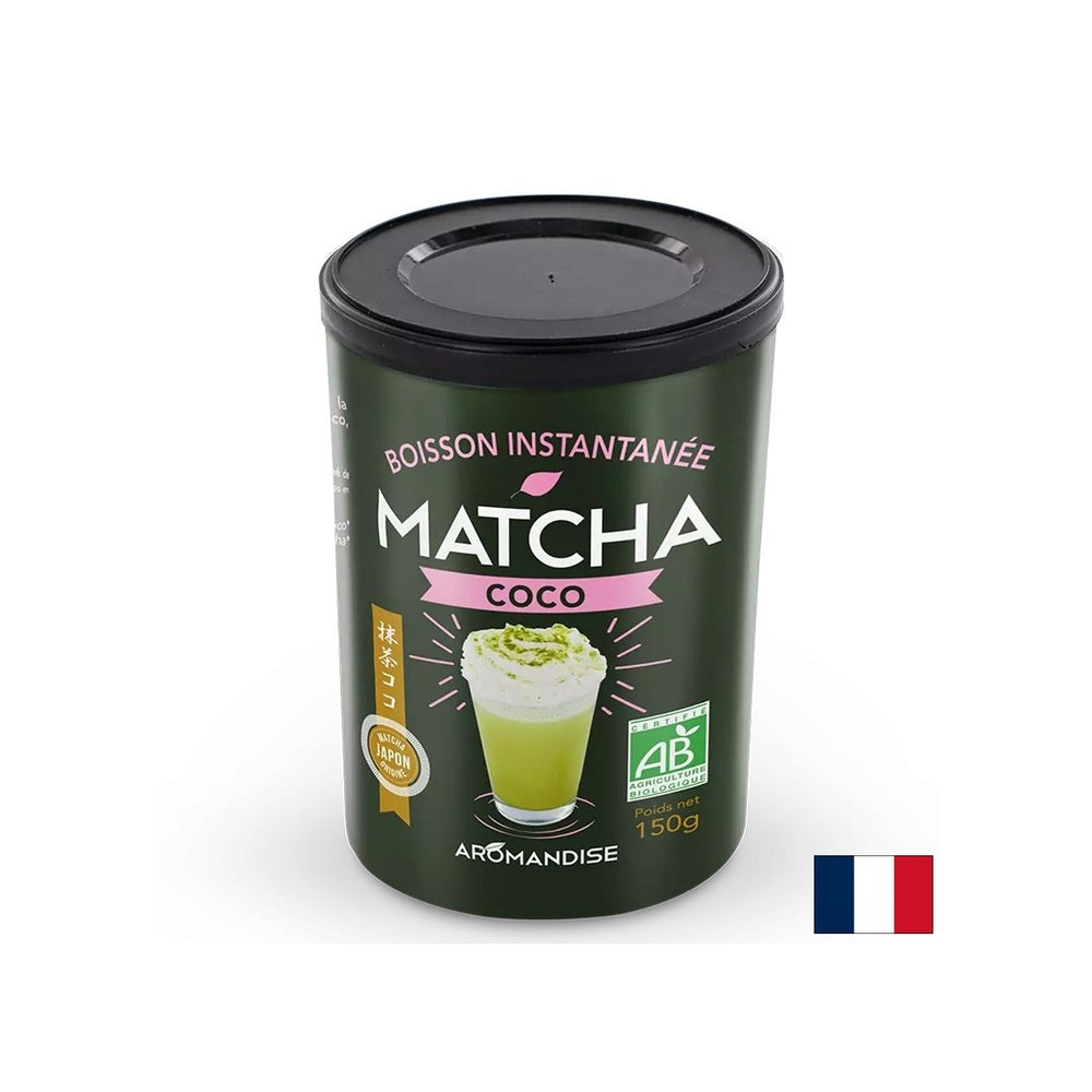 Matcha a kokosové mlieko - tonický nápoj, 150 g, prášok