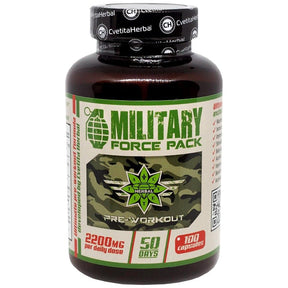 Military Force Pack - 100 capsules - Nutra Best Europe