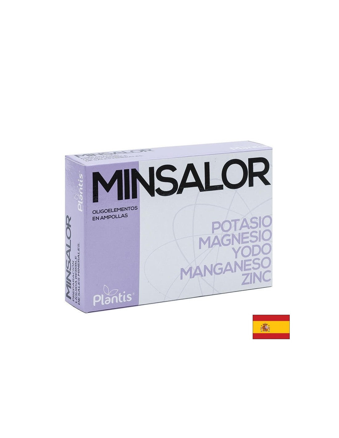 Minsalor Oligoelementos - Draslík, horčík, jód, mangán, zinok / Na redukciu hmotnosti, 20 ampuliek na pitie Arte<tc>san</tc>oi