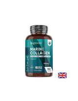 Mladá pokožka - zdravé kĺby - hydrolyzovaný morský kolagén + vitamín C, 180 tabliet
