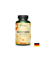 Multivitamíny a minerály (vegánsky recept), 120 kapsúl