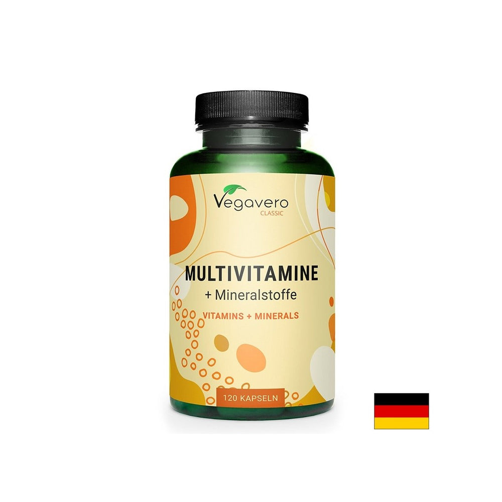 Multivitamíny a minerály (vegánsky recept), 120 kapsúl