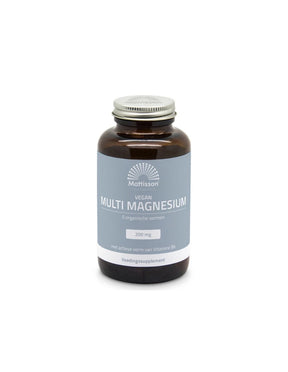 Muscular, cardiac and nervous system - Multi Magnesium + Vitamin B6 (vegan formula), 90 tablets - Nutra Best Europe