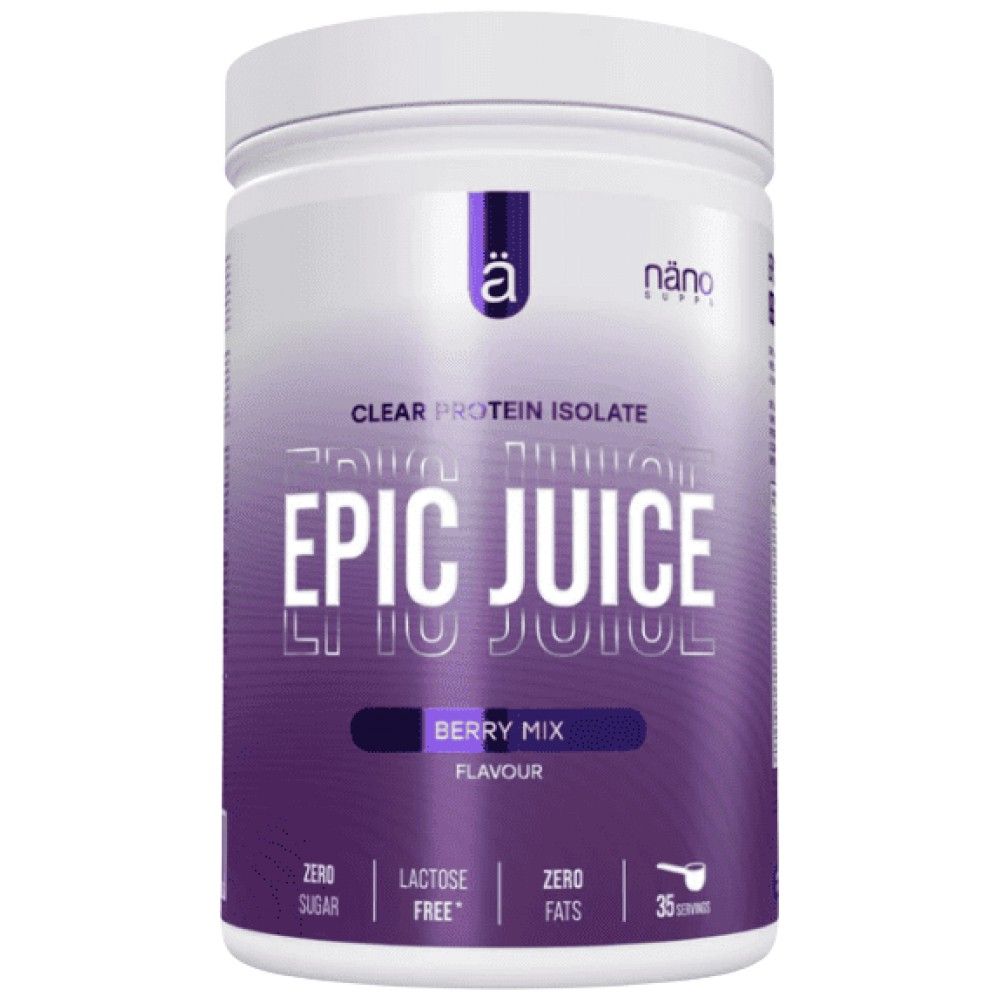 Epic Juice Clear srvátka - 875 gramov