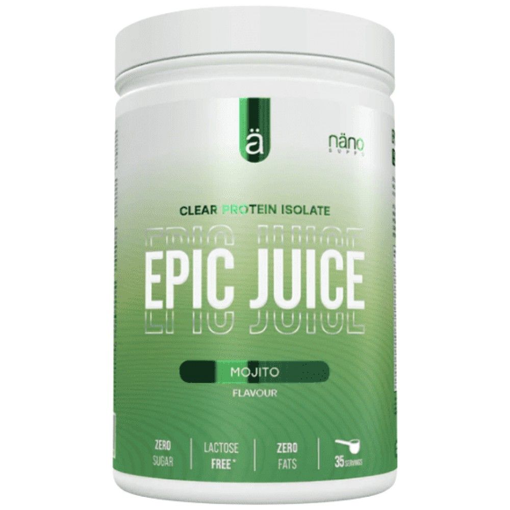 Epic Juice Clear srvátka - 875 gramov
