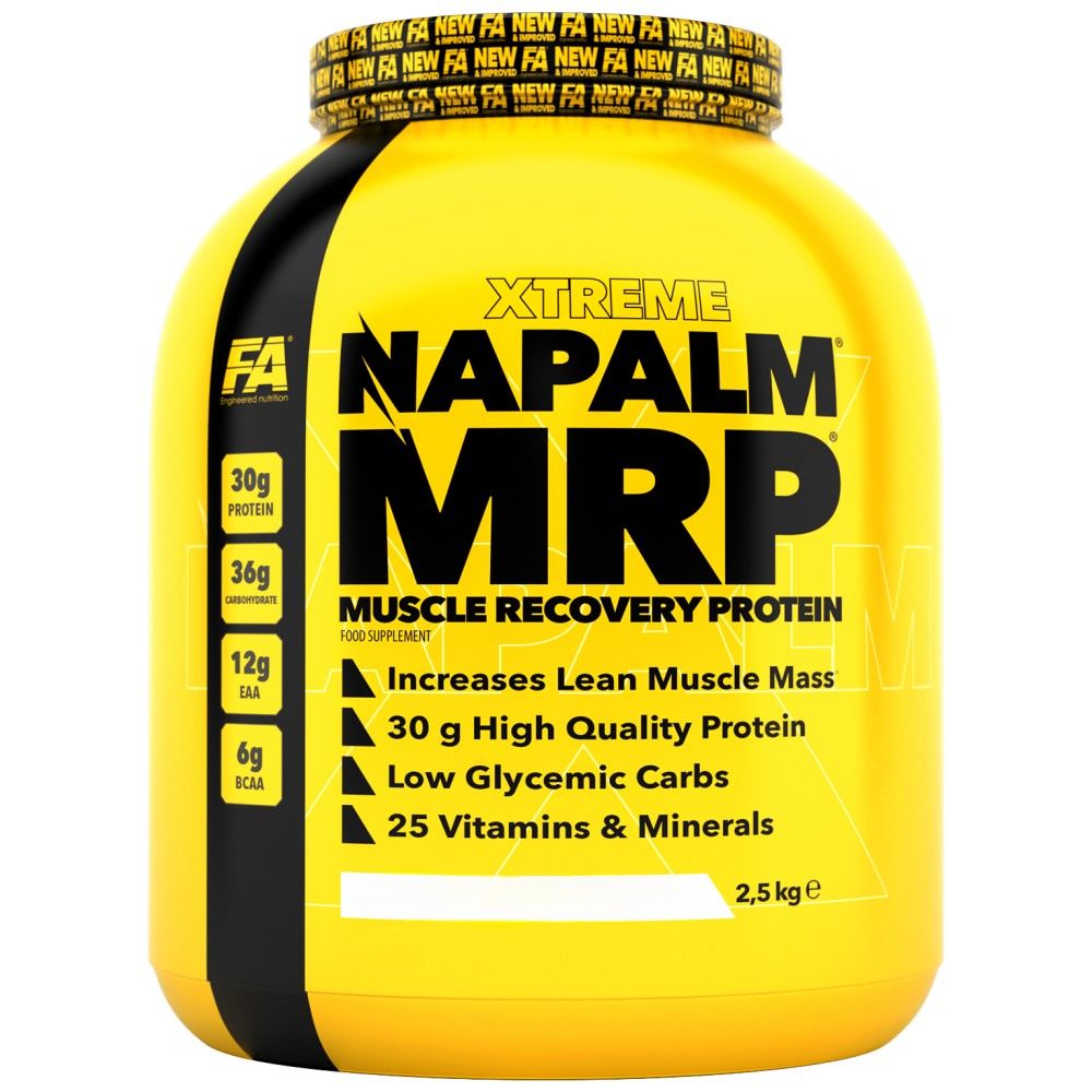Xtreme napalm MRP | Proteín regenerácie svalov - náhrada jedla - 2500 gramov