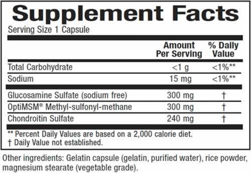Spoločný vzorec MSM 840 mg 90 kapsúl