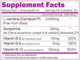 L -karnitín plus výstrel - 60 ml