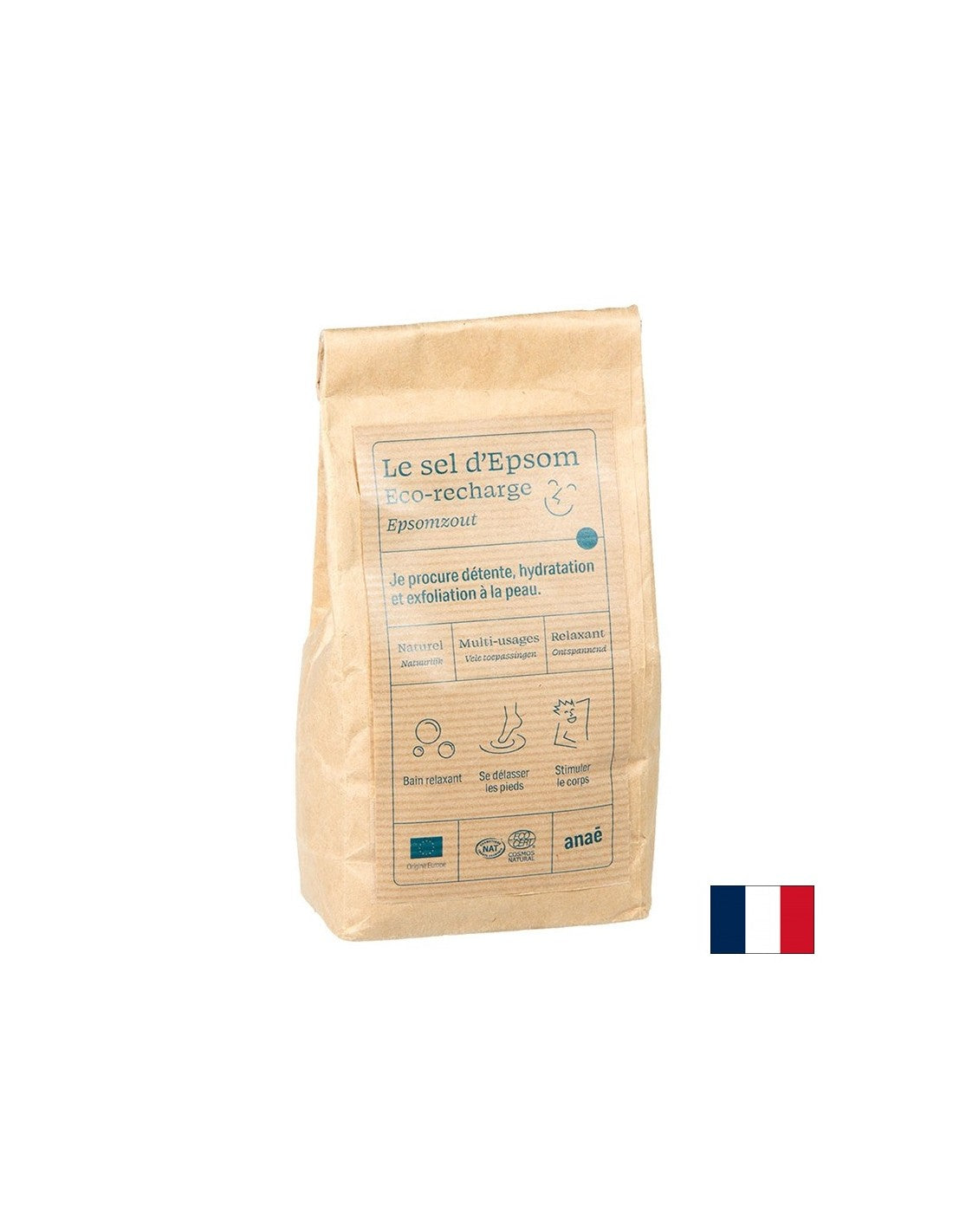 Prírodná soľ Epsom, 500 g