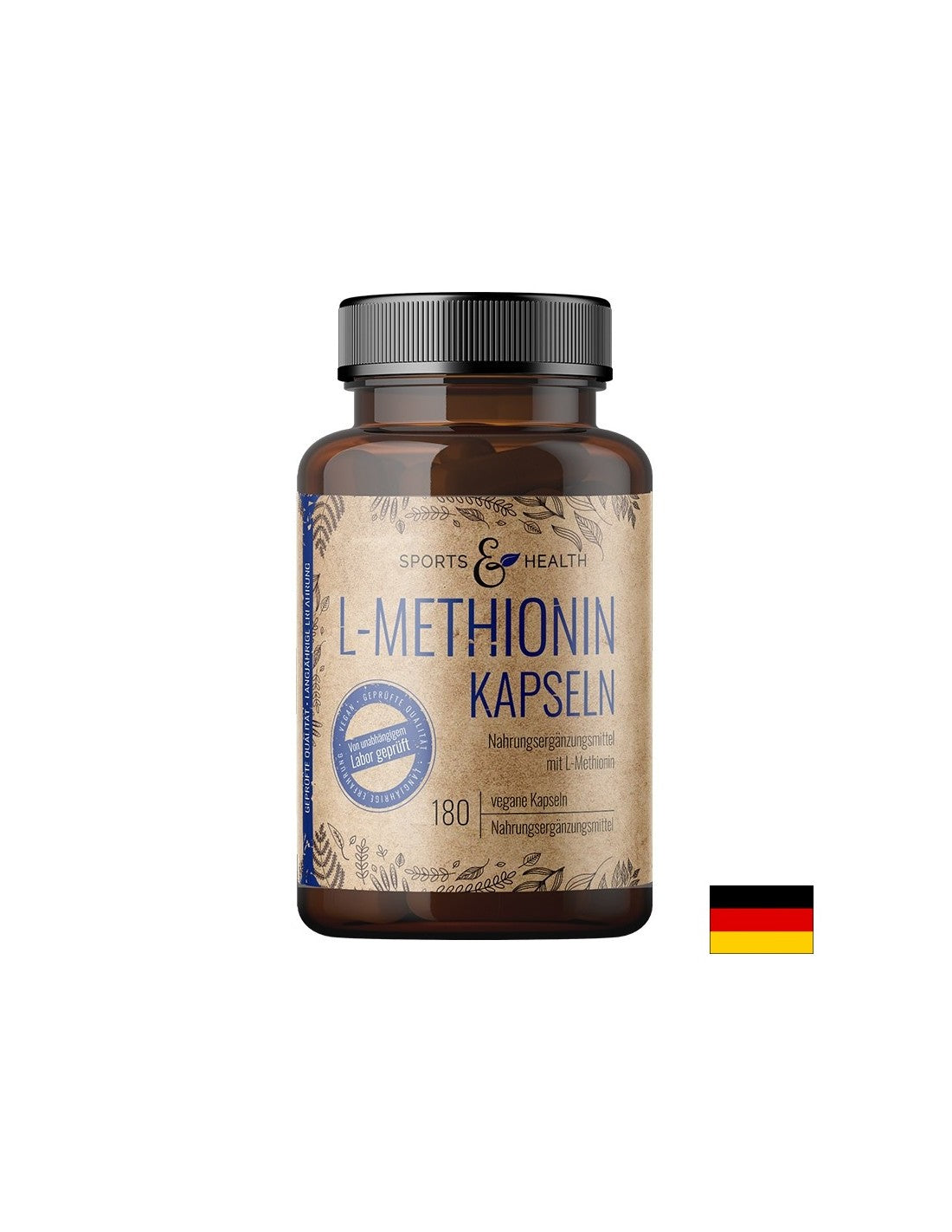 Nervový systém - L-Metionín 500 mg, 180 kapsúl <tc>Sports & Health Solutions</tc>