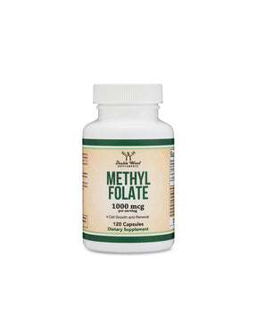 Folic acid - biologically active form - Methylfolate, 1000 µg, 120 capsules for a four-month intake - Nutra Best Europe