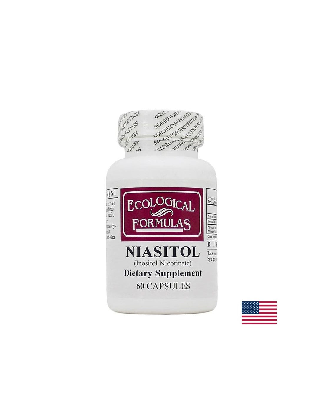Nervový systém a hormonálne zdravie - niasitol - niacín a inozitol, 60 kapsúl
