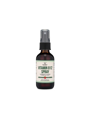 Nervous System - Vitamin B12 (Methylcobalamin), 500 µg x 60 ml, Raspberry Flavor, 125 Doses - Nutra Best Europe