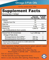 TRI -3D Omega - 90 Softgels