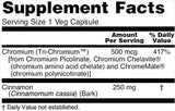 Tri -chróm 500 mcg + škorica - 90 kapsúl