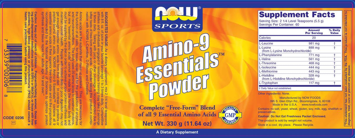 Amino -9 Essentials - 330 gramov
