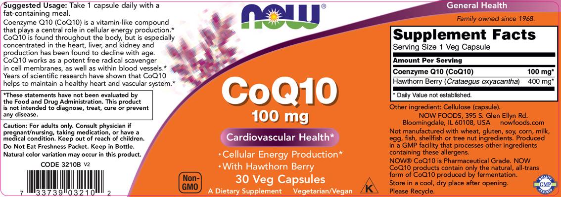 COQ10 100 mg | s bobuľou Hawthorn - 180 kapsúl