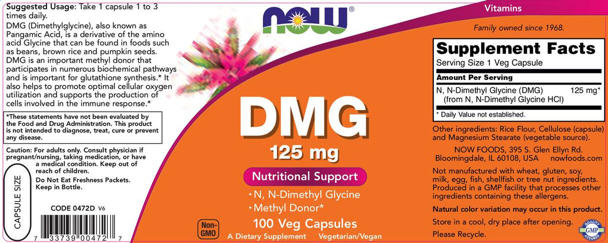 DMG 125 mg - 100 kapsúl