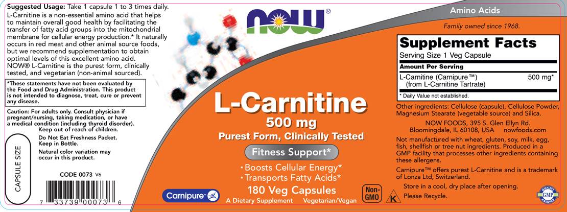 L-karnitín 500 mg | Carnipure® - 180 kapsúl