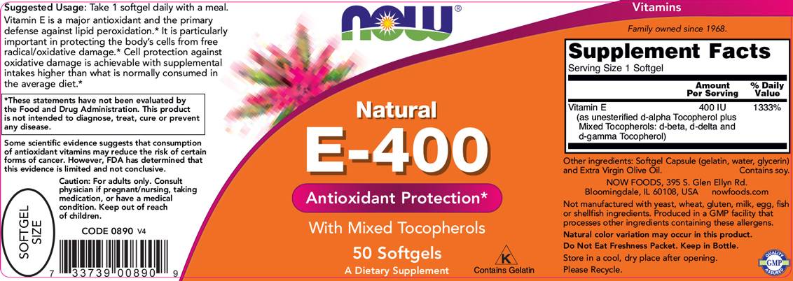 Vitamín E -400 IU MT - 100 GEL kapsuly