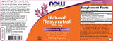 Prírodný resveratrol 200 mg - 120 kapsúl