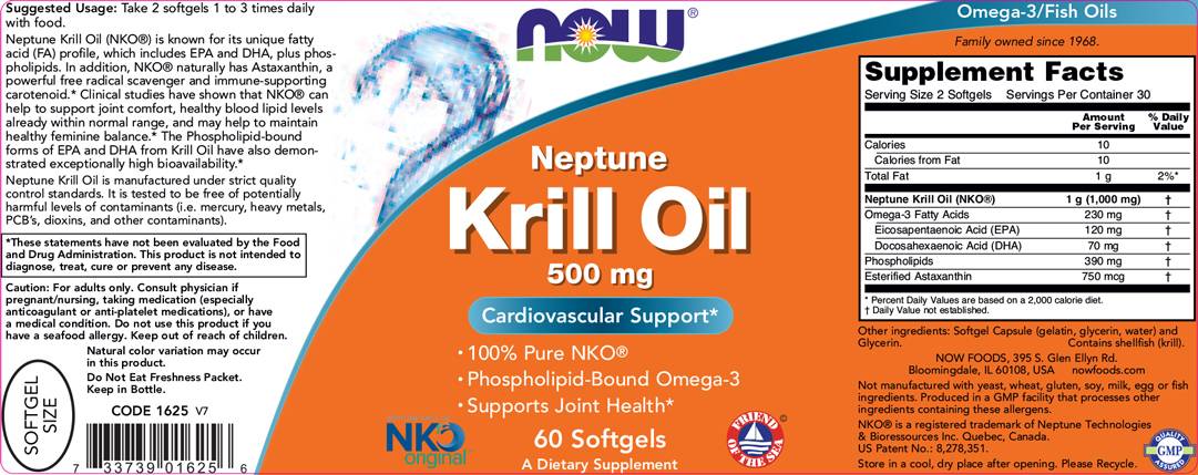 Neptún Krill Oil 500 mg - 120 gélových kapsúl