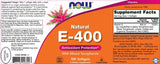 Vitamín E -400 IU MT - 100 GEL kapsuly