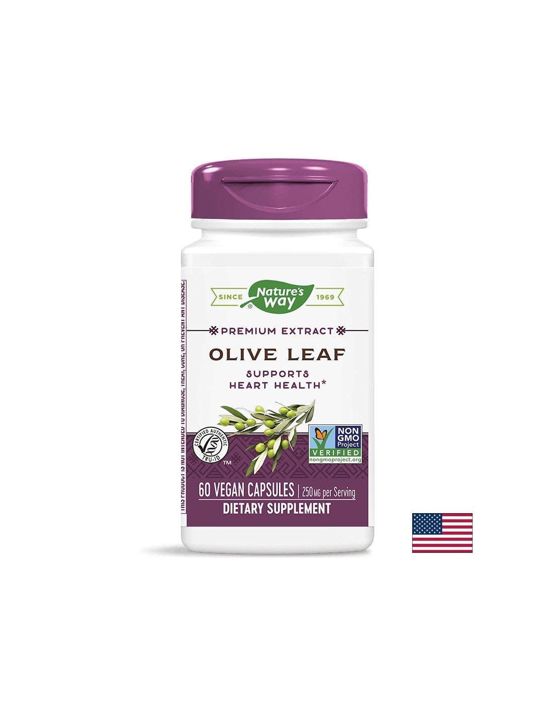 Olive Leaf / Olive (Leaf) 430 mg x 60 kapsuly príroda