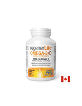RegenerLife ™ Omega -3+D Ultra Strength - 90 Dragees