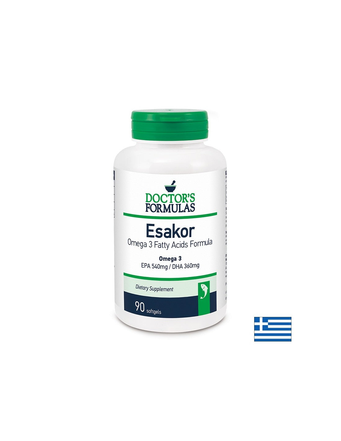 Omega -3 Formula - ESAKOR, 90 Doctor's Formuly Doctor's Capsules