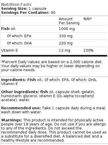 Omega 3 Strong - 90 gélových kapsúl
